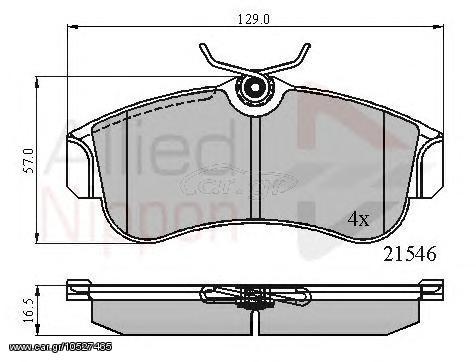 TAKAKIA ΚΑΙΝ. COMLINE ADB0566 NISSAN ALMERA NISSAN PRIMERA