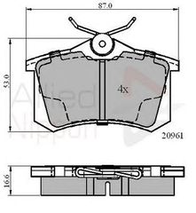 TAKAKIA ΚΑΙΝ. COMLINE ADB0797 AUDI A1 AUDI A2 AUDI A3 AUDI A4 AUDI A6 AUDI A8 AUDI ALLROAD AUDI TT CITROEN BERLINGO CITROEN C2 CITROEN C3 CITROEN C4 CITROEN C8 CITROEN DS3 CITROEN DS4 CITROEN JUMPY C