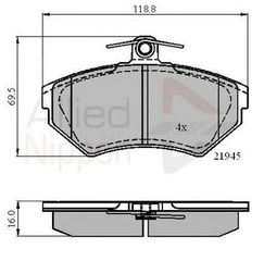 TAKAKIA ΚΑΙΝ. COMLINE ADB0989 SEAT AROSA SEAT CORDOBA SEAT IBIZA SEAT INCA SEAT TOLEDO VW CADDY VW GOLF VW LUPO VW POLO VW VENTO