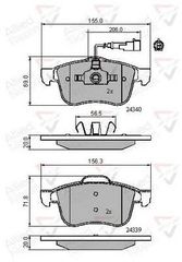 TAKAKIA ΚΑΙΝ. COMLINE ADB11718 ALFA ROMEO 159 ALFA ROMEO BRERA ALFA ROMEO SPIDER