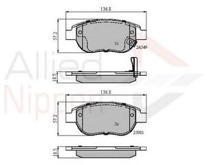 TAKAKIA ΚΑΙΝ. COMLINE ADB31038 FIAT 500L OPEL CORSA PEUGEOT 308