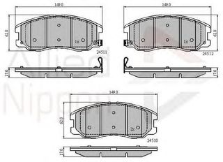 TAKAKIA ΚΑΙΝ. COMLINE ADB31582 CHEVROLET CAPTIVA OPEL ANTARA