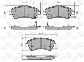 TAKAKIA ΚΑΙΝ. COMLINE ADB31588 TOYOTA AURIS TOYOTA AVENSIS TOYOTA VERSO