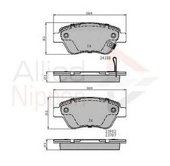 TAKAKIA ΚΑΙΝ. COMLINE ADB31594 OPEL ADAM OPEL CORSA PEUGEOT 308