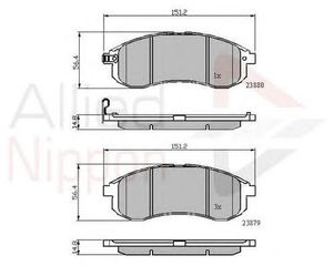 TAKAKIA ΚΑΙΝ. COMLINE ADB31749 CHRYSLER GRAND VOYAGER MITSUBISHI L200