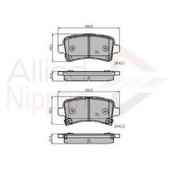 TAKAKIA ΚΑΙΝ. COMLINE ADB31795 CHEVROLET MALIBU OPEL INSIGNIA SAAB 9-5