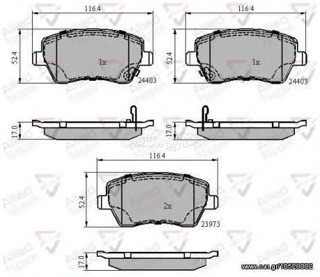 TAKAKIA ΚΑΙΝ. COMLINE ADB3984 NISSAN MICRA NISSAN NOTE OPEL AGILA SUZUKI SPLASH SUZUKI SWIFT