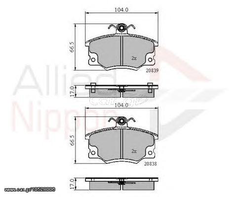 TAKAKIA ΚΑΙΝ. COMLINE ADB4137 ABARTH RITMO ALFA ROMEO 145 ALFA ROMEO 146 ALFA ROMEO 155 ALFA ROMEO SPIDER AUTOBIANCHI Y10 FIAT ARGENTA FIAT BARCHETTA FIAT PANDA FIAT PUNTO FIAT REGATA FIAT RITMO FIAT