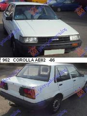 ΧΕΡΟΥΛΙ ΠΟΡΤΑΣ ΕΜΠ/ΠΙΣΩ ΕΞΩ L ΚΑΙΝ. GBG 69240-12070 TOYOTA  COROLLA (AE 80) 83-85 TOYOTA  COROLLA (EE 80/2) 86-87