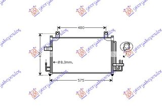 ΨΥΓΕΙΟ A/C 1,8i 8V-1,5i 16(53.5x34.5x ΚΑΙΝ. GBG 97606-FD100 KIA  RIO 02-05