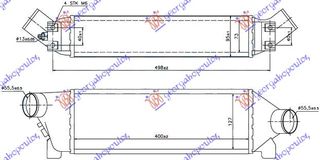 ΨΥΓ. INTER. 2,0 TDi 02-06 (40x12,7x7, ΚΑΙΝ. GBG 2C119L440BA FORD  TRANSIT 00-06