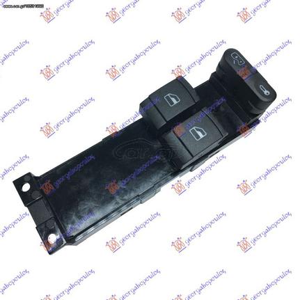 ΔΙΑΚΟΠΤΗΣ ΠΑΡΑΘ. ΕΜΠ. (Διπλός)(9pin)  L ΚΑΙΝ. GBG  SKODA  FABIA 99-07 SKODA  OCTAVIA 4 97-10