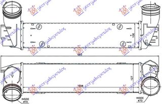 ΨΥΓΕΙΟ INTER.2,0-3,0 TD (508x130x105) ΚΑΙΝ. GBG 17517800682 BMW  SERIES 3 (E90/91) SDN 05-08 BMW  SERIES 3 (E90/91) SDN 08-12 BMW  SERIES 3 (E92/93) COUPE/CABRIO 07-11 BMW  SERIES 3 (E92/93) COUPE/CA