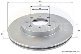 ΔΙΣΚΟΠΛΑΚΑ ΚΑΙΝ. COMLINE ADC0506V HONDA CIVIC HONDA CRX HONDA INSIGHT HONDA JAZZ LOTUS ELISE MG MG ROVER 200 ROVER 25 ROVER 400 ROVER 45 ROVER CABRIOLET ROVER COUPE ROVER STREETWISE