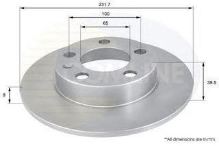 ΔΙΣΚΟΠΛΑΚΑ ΚΑΙΝ. COMLINE ADC1414 AUDI A1 AUDI A2 AUDI A3 AUDI TT SEAT CORDOBA SEAT IBIZA SEAT LEON SEAT TOLEDO SKODA FABIA SKODA OCTAVIA SKODA RAPID SKODA ROOMSTER VW 1500,1600 VW BORA VW GOLF VW NEW