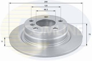 ΔΙΣΚΟΠΛΑΚΑ ΚΑΙΝ. COMLINE ADC1778 BMW 1 BMW 2