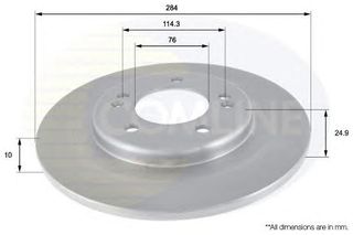 ΔΙΣΚΟΠΛΑΚΑ ΚΑΙΝ. COMLINE ADC2410 HYUNDAI i40