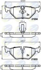 TAKAKIA ΚΑΙΝ. COMLINE CBP01024 BMW 3 BMW Z4 MG MG ROVER 75 SAAB 9-5