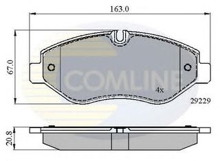 TAKAKIA ΚΑΙΝ. COMLINE CBP01616 IVECO DAILY