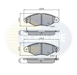 TAKAKIA ΚΑΙΝ. COMLINE CBP0485 CITROEN XSARA PEUGEOT 206 PEUGEOT 306