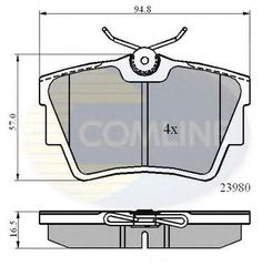 TAKAKIA ΚΑΙΝ. COMLINE CBP0874 NISSAN PRIMASTAR OPEL VIVARO RENAULT TRAFIC