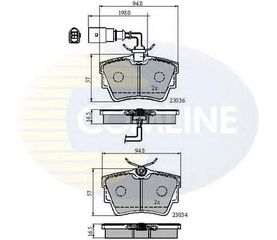 TAKAKIA ΚΑΙΝ. COMLINE CBP1874 SEAT ALHAMBRA VW TRANSPORTER