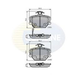 TAKAKIA ΚΑΙΝ. COMLINE CBP31019 SMART CABRIO SMART CITY-COUPE SMART CROSSBLADE SMART FORTWO SMART ROADSTER