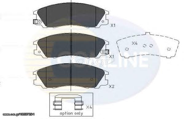 TAKAKIA ΚΑΙΝ. COMLINE CBP31291 HYUNDAI TERRACAN