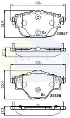 TAKAKIA ΚΑΙΝ. COMLINE CBP32235 CITROEN C4 PEUGEOT 308