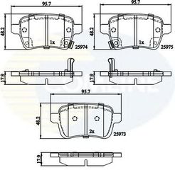 TAKAKIA ΚΑΙΝ. COMLINE CBP32279 FIAT 500L