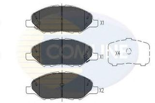 TAKAKIA ΚΑΙΝ. COMLINE CBP36044 NISSAN MICRA NISSAN NOTE NISSAN TIIDA