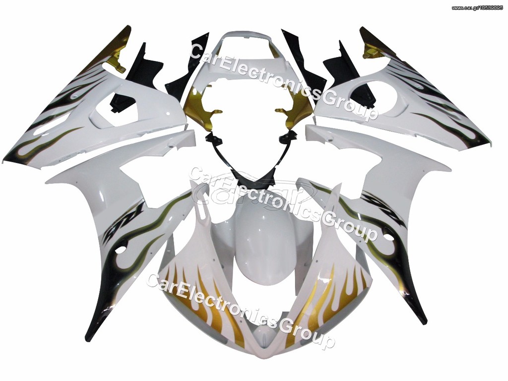 AfterMarket Ολόκληρο Κουστούμι για YAMAHA YZF-R6 2003-2004.