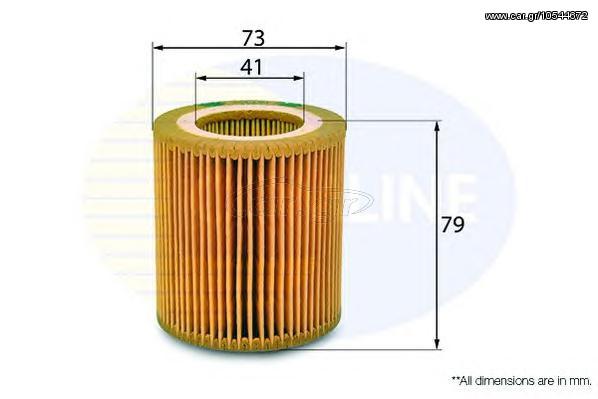 ΦΙΛΤΡΑ ΛΑΔΙΟΥ ΚΑΙΝ. COMLINE EOF196 ALPINA B3 ALPINA B4 BMW 1 BMW 2 BMW 3 BMW 4 BMW 5 BMW 6 BMW 7 BMW X1 BMW X3 BMW X4 BMW X5 BMW X6 BMW Z4