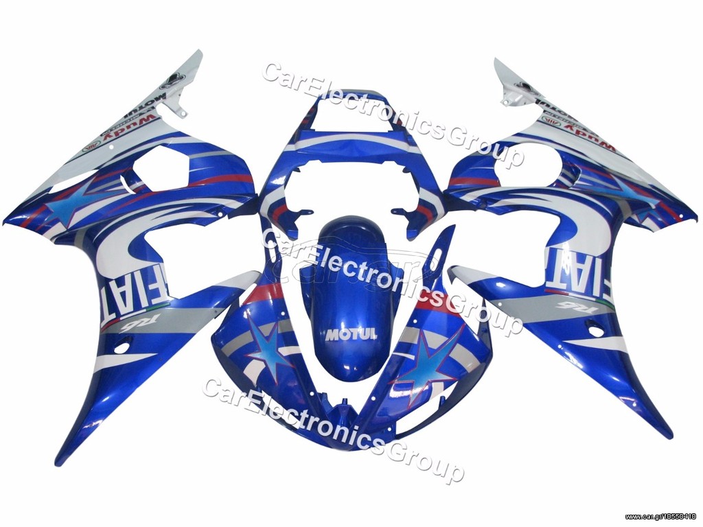 AfterMarket Ολόκληρο Κουστούμι για YAMAHA YZF-R6 2003-2004.