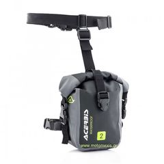 Τσαντάκι ποδιού Acerbis No Water Trip μαύρο-γκρί. τηλ 2310512033