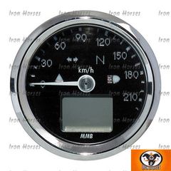 ΚΟΝΤΕΡ - ELECTRONIC 48MM SPEEDO BASIC, 220 KM/H-thumb-1