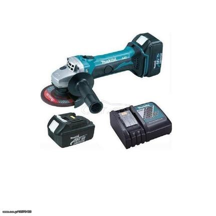 MAKITA DGA452RME ΓΩΝΙΑΚΟΣ ΤΡΟΧΟΣ 18V (2X4.0AH) + ΔΩΡΟ ΓΑΝΤΙΑ ΕΡΓΑΣΙΑΣ,ΠΡΙΟΝΙ ΚΛΑΔΟΥ,ΣΟΥΓΙΑΣ(ΕΩΣ 6 ΑΤΟΚΕΣ Η 60 ΔΟΣΕΙΣ)