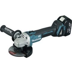 MAKITA DGA504RTJ ΓΩΝΙΑΚΟΣ ΤΡΟΧΟΣ ΜΠΑΤΑΡΙΑΣ ΛΙΘΙΟΥ 18V, 125MM (2X5.0AH) + ΔΩΡΟ ΓΑΝΤΙΑ ΕΡΓΑΣΙΑΣ,ΠΡΙΟΝΙ ΚΛΑΔΟΥ,ΣΟΥΓΙΑΣ(ΕΩΣ 6 ΑΤΟΚΕΣ Η 60 ΔΟΣΕΙΣ)