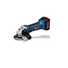 BOSCH GWS 18 V-LI ΓΩΝΙΑΚΟΣ ΛΕΙΑΝΤΗΡΑΣ ΜΠΑΤΑΡΙΑΣ 18V LI-ION (1X2.6AH) + ΔΩΡΟ ΓΑΝΤΙΑ ΕΡΓΑΣΙΑΣ (ΕΩΣ 6 ΑΤΟΚΕΣ ή 60 ΔΟΣΕΙΣ)