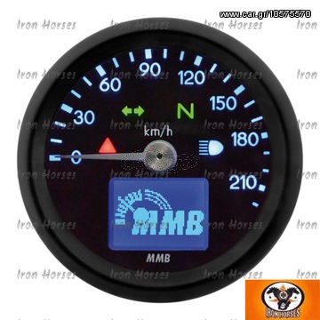 ΚΟΝΤΕΡ - ELECTRONIC 48MM SPEEDO BASIC, 220 KM/H