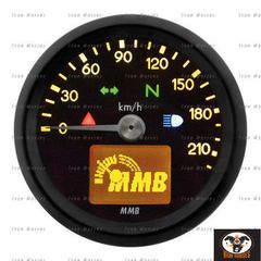 ΚΟΝΤΕΡ - ELECTRONIC 48MM SPEEDO BASIC, 220 KM/H