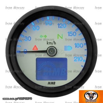 ΚΟΝΤΕΡ -ELECTRONIC 48MM SPEEDO BASIC, 220 KM/H