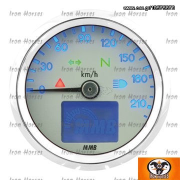 ΚΟΝΤΕΡ - ELECTRONIC 48MM SPEEDO BASIC, 220 KM/H