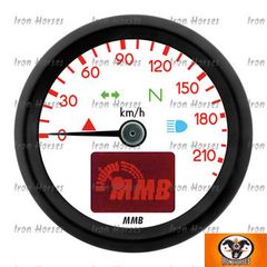 ΚΟΝΤΕΡ - ELECTRONIC 48MM SPEEDO BASIC, 220 KM/H