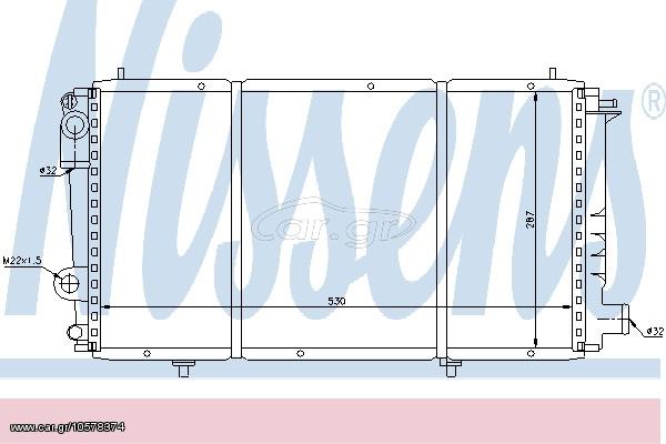 ΨΥΓΕΙΟ CITR C 15 D   94- ΚΑΙΝ. NISSENS 61337 CITROEN C15