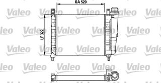 ΨΥΓΕΙΟ ΝΕΡΟΥ FIORINO/INNOCENTI ΚΑΙΝ. VALEO 730991