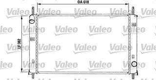 ΨΥΓΕΙΟ ΝΕΡΟΥ MONDEO TD ΚΑΙΝ. VALEO 731257 FORD COUGAR FORD MONDEO