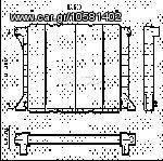 ΨΥΓΕΙΟ ΝΕΡΟΥ TRANSIT BUS 2.5TD ΚΑΙΝ. VALEO 731492 FORD TRANSIT