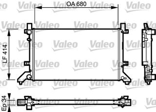 ΨΥΓ.ΝΕΡΟΥ VW LT 2.5 TDI 03- ΚΑΙΝ. VALEO 732952 VW LT