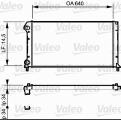 ΨΥΓΕΙΟ ΝΕΡΟΥ FIAT DOBLO 1.6 01 ΚΑΙΝ. VALEO 735171